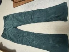 Lee コーデュロイ フレアパンツ グリーン 33