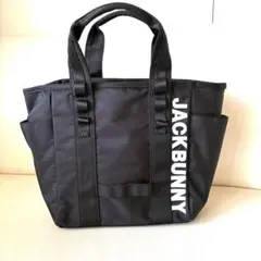 JACK BUNNY ジャックバニー定番ブラック トートバッグ。