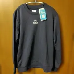 新品タグ付 Kappa カッパ UVカット スウェット トレーナー M 裏毛 紺
