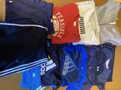 まとめ売りPUMA・NIKE・adidas 運動着10点セット　130