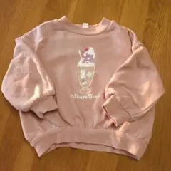 #ShareBear スウェットトレーナー ピンク