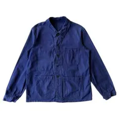 70s フレンチ　ボロ襤褸　ツギハギ　カバーオール　ボロの美学　ユーロワーク 70s フレンチ カバーオール ツギハギ ボロの美学 ユーロワーク