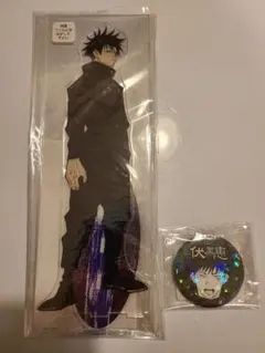 伏黒恵 アクリルスタンド 缶バッチ