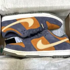 Nike スニーカー ネイビー/オレンジ SBダンク 新品箱タグ付き