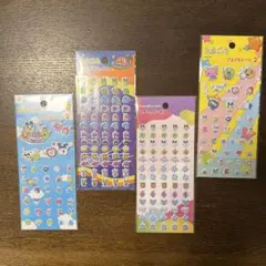たまごっち プチプチシール 4枚 4セット ぷくぷくシール