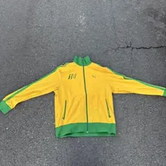 PUMA ジャマイカ トラックジャケット 00s イエロー グリーン