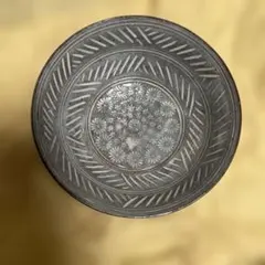 灰釉小皿　5点　豆皿　美濃瀬戸　酒盃　骨董　アンティーク　古道具　古民具　李朝 Antique Sam's Collection 花紋李朝膳 海州盤 ソバン ヘジュバン