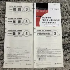 2025年最新】ベネッセ 学力推移調査 中3の人気アイテム - メルカリ