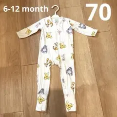 ディズニーbaby プーさんと仲間たち　ロンパース　スリーピングウエア　新品