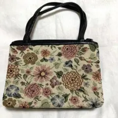 ゴブラン織風　財布　がま口