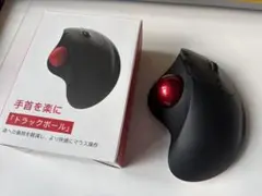 トラックボールマウス EW-WL159S 黒/赤