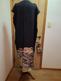 留袖からのストレートワンピース