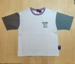 Tom & Jerry Tシャツ グレー/グリーン/パープル