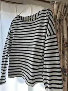 studio CLIP ストライプ 長袖Tシャツ M 着用感はL〜LL