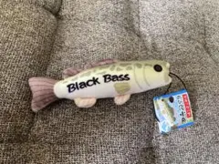 ブラックバス　ストラップ　のび淡水魚