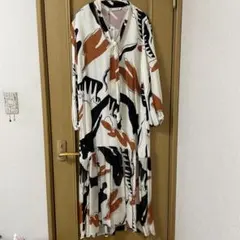 【未使用】ZARA ロングドレス Mサイズ