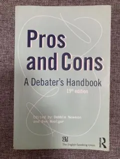 Pros and Cons A Debater's Handbook