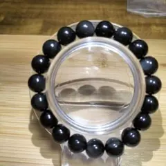 A29 天然石レインボーオブシディアンブレスレット