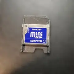 SHARP miniSDアダプター