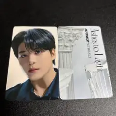 ATEEZ ジョンホ Ashes to Light タワレコ 特典 トレカ