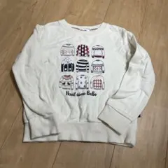 ノイユエイムべべ　トレーナー　120