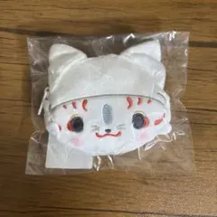 刀剣乱舞　ぬいフェイスポーチ　こんのすけ（内番）