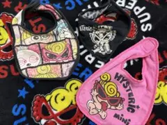 ヒスミニ HYSTERIC MINI よだれかけ スタイ 3枚セット