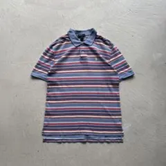00s polo by ralph lauren マルチカラー ボーダー