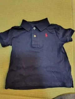 Ralph Lauren　ベビー　半袖ポロシャツ　ネイビー