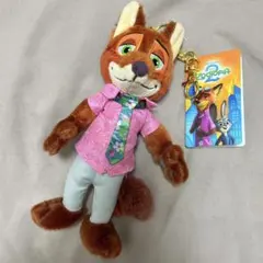 ディズニーストア ズートピア2 ニック ぬいぐるみキーチェーン キーホルダー