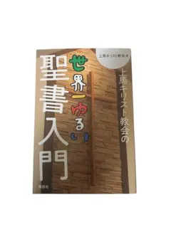 【美品】世界一ゆるい聖書入門
