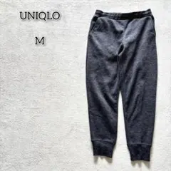 ユニクロ 【M】 ボトムス ジョガーパンツ ブロックテック 裏フリース リブ