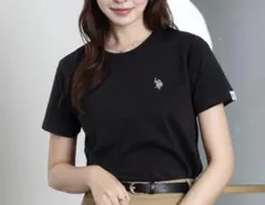 U.S. POLO ASS半袖Tシャツ ブラック M USポロアッスンのサムネイル