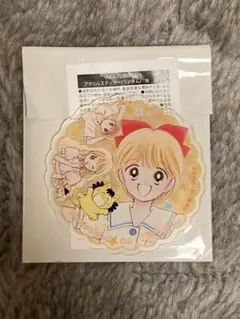 りぼん70周年カフェ アクリルステッカー　姫ちゃんのリボン