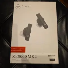 final ZE8000 MK2 新品未開封 ワイヤレスイヤホン ブラック ZE8000 MK2｜final - イヤホン・ワイヤレスイヤホン・ヘッドホン