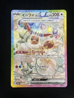 イーブイ 　サンダース 　３枚セット SAR ブイズsar3枚セット ブラッキーサンダースイーブイ