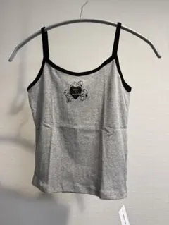 【新品未使用】エンジェル　グレーキャミソール