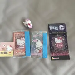 サンリオ ハローキティ グッズ まとめ売り カード キーホルダー シール