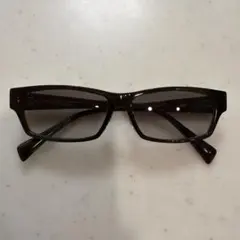 Zoff スクエア ブラウン サングラス