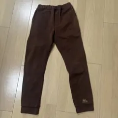 クリフメイヤー 裏起毛パンツ 140センチ ブラウン 裏シャギー