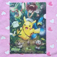 劇場版 ポケットモンスター ココ　まるちゃんA4クリアファイル①