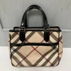 新品・未使用❣️DAKS ハンドバッグ チェック柄 レザーコンビ - メルカリ
