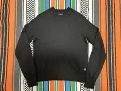 ビクトリノックス セーター ニット 長袖 Sサイズ カシミア シルク ウール 黒