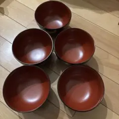 高台付き小鉢 4客セット 陶器 漆黒 釉薬 - メルカリ