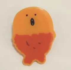 もぐらコロッケ ダイカットアクリルバッジ さかな