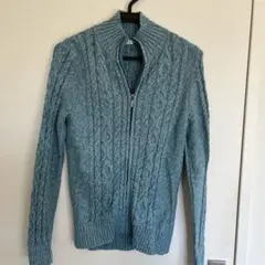 L.L.Bean レディース　ジップカーディガン