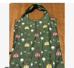 ミッフィー エコバッグ 緑色 カラフルデザイン