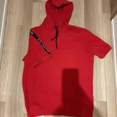 アバクロ　半袖パーカー