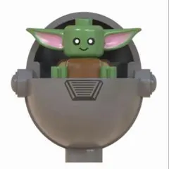 グローグー　ゆりかご付属　ミニフィグ　マンダロリアン 登場