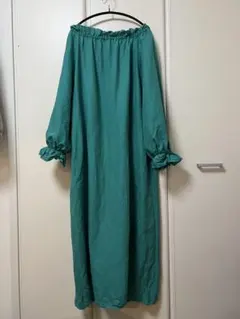 NONTOKYO ギャザーハイネックプルオーバーシャツワンピ ノントーキョー
